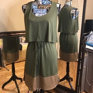 ❌Olive Green Dress